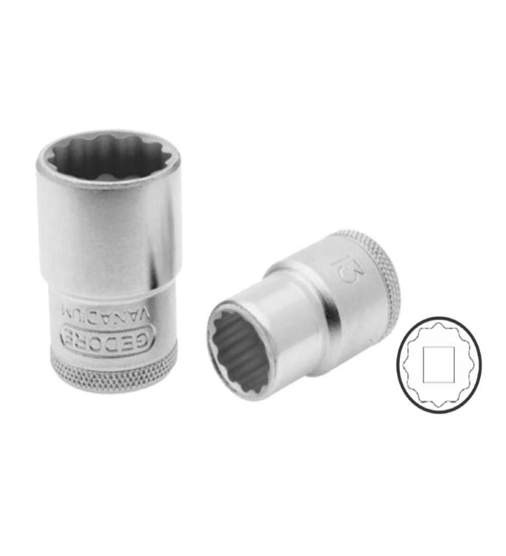 TUBO ESTRIADO 1/2 GEDORE 21mm